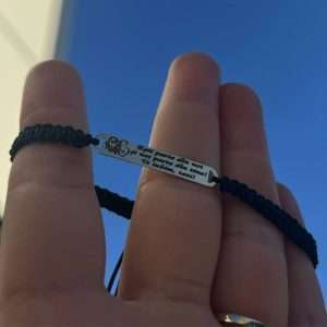 Brățara plăcută familia “ești parte din noi și noi parte din tine “ tati  Plăcută 3/0,6mm