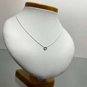 Lănțișor cu inițială de 7 mm sudată